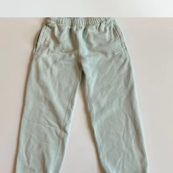 Nike Green Pantsuit Relaxed Fit Cotton Blend - Picture 4 of 6